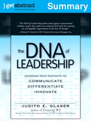 cover image of The DNA of Leadership (Summary)